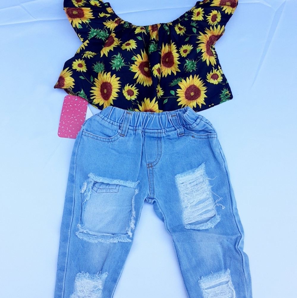 Baby girl matching set